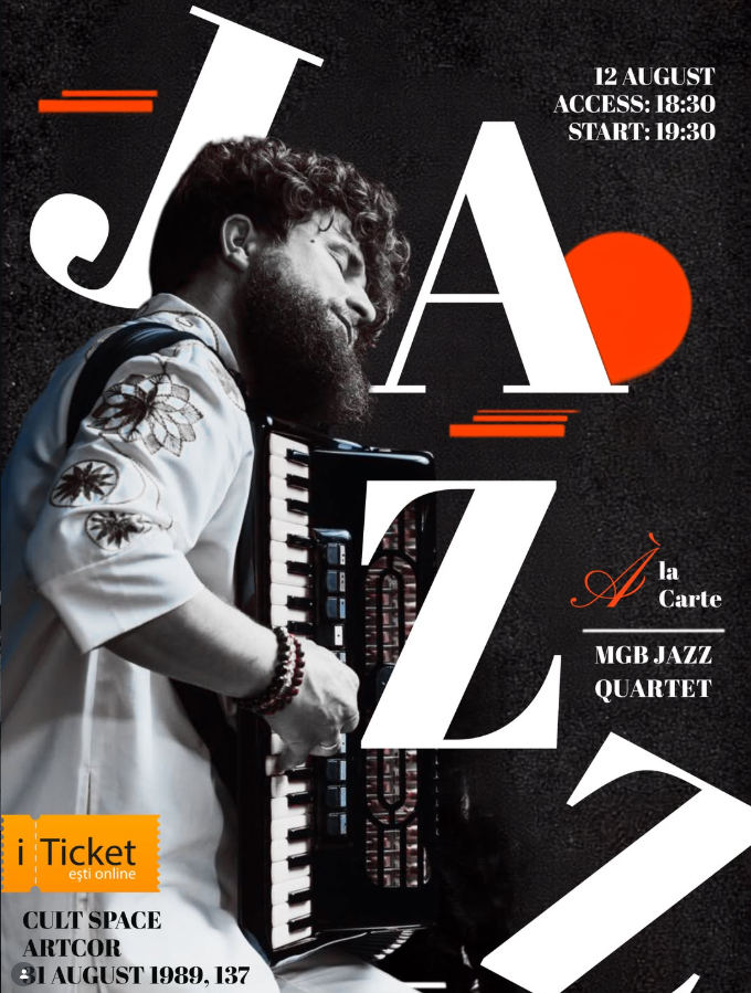Jazz à la Carte MGB Jazz Quartet event poster