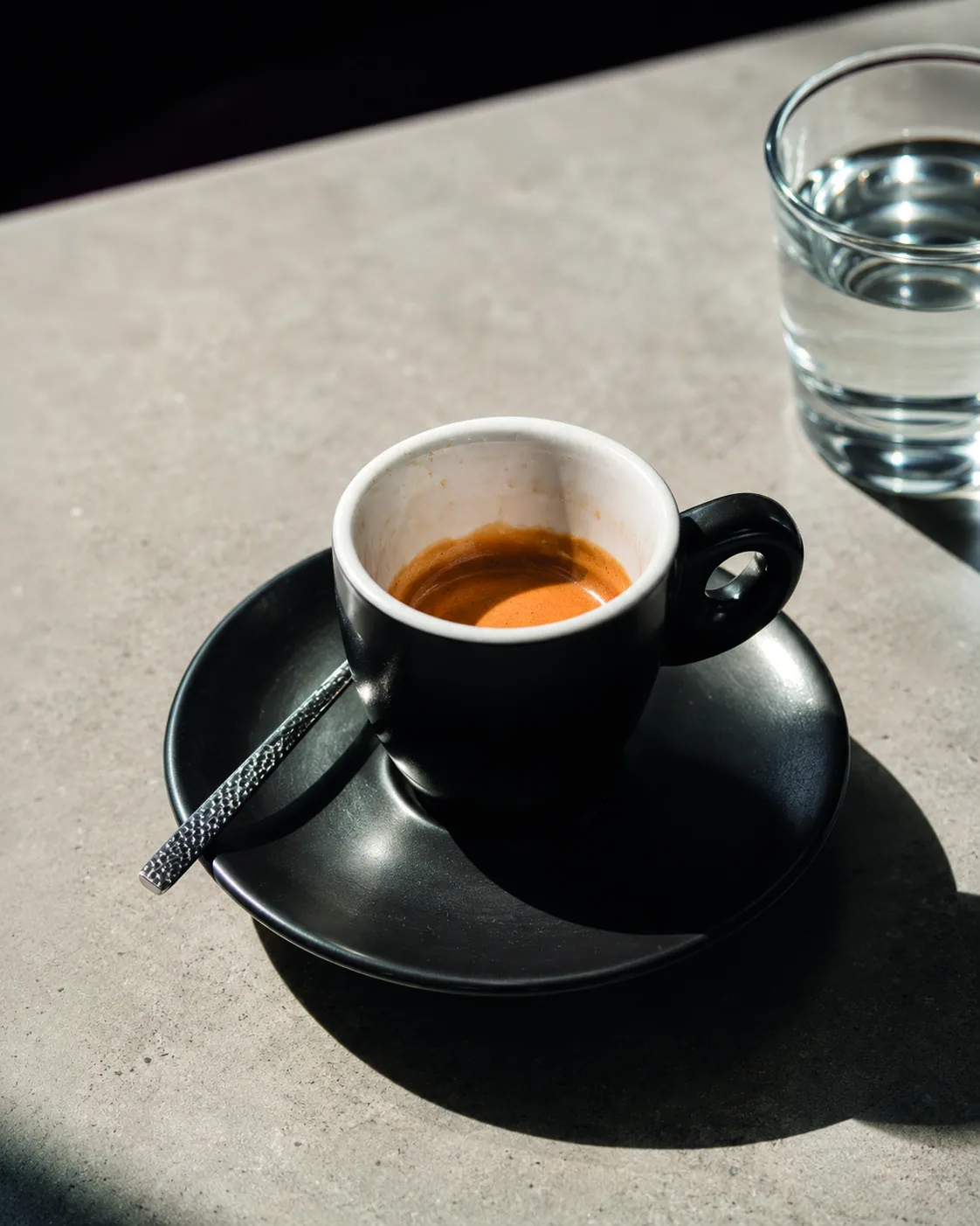 Espresso served at Cult Space