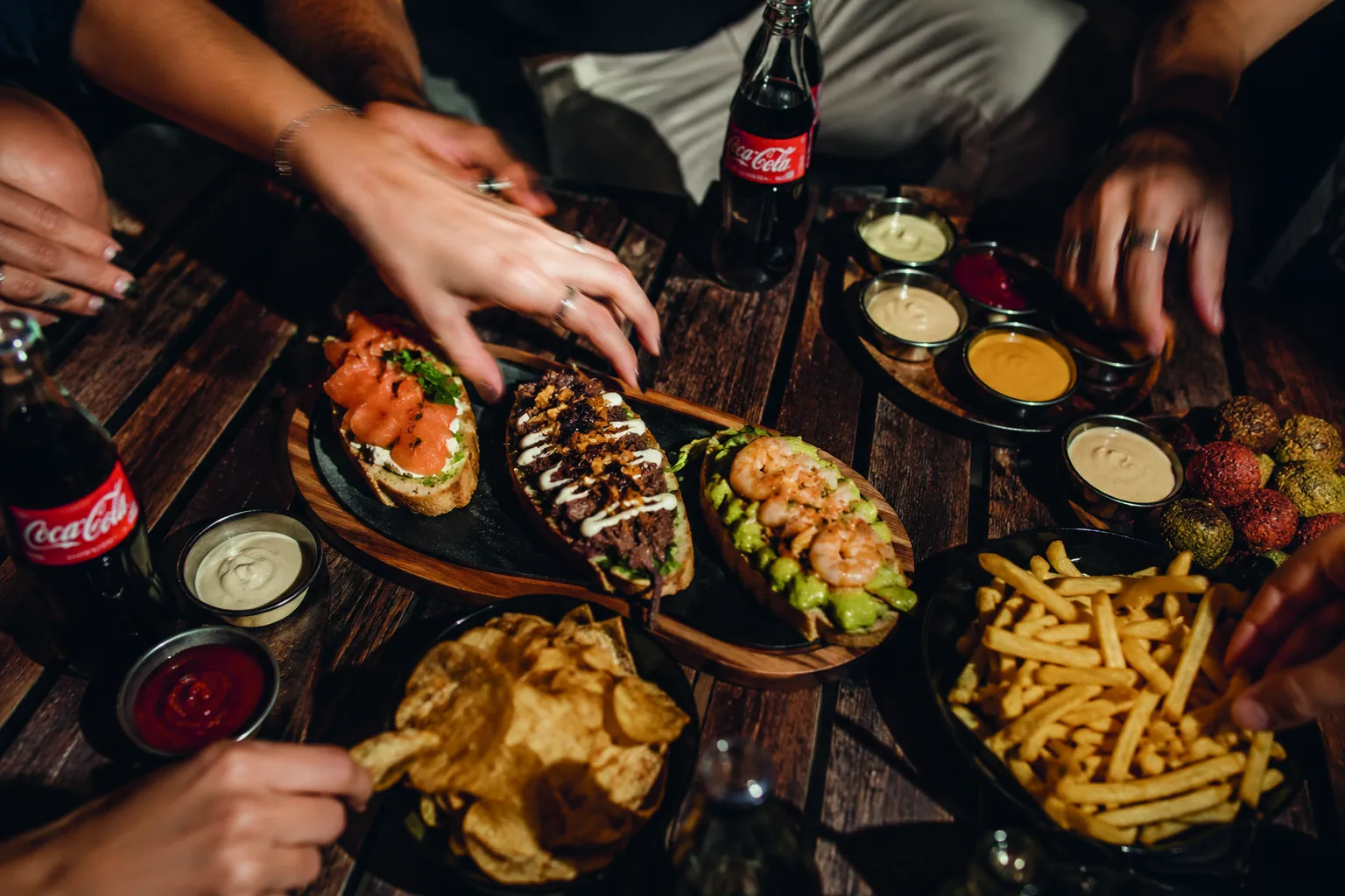 Cult Space sides and sharing dishes